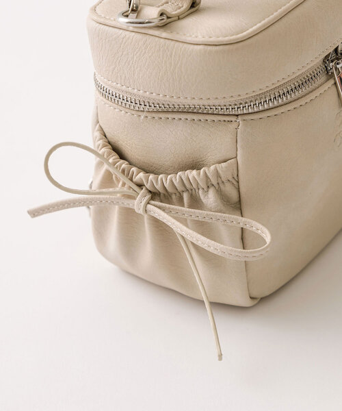 OLIVE des OLIVE（オリーブデオリーブ）の「ドロストバニティバッグ（ショルダーバッグ・レディース・ピンク/ブラック/アイボリー・FREE）」の21枚目の写真