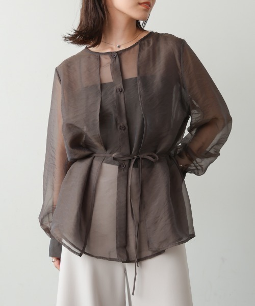 Bou Jeloud（ブージュルード）の「オーガンジーシアーレイヤード