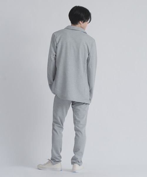 EVOLUTION(エボリューション)の「【EVOLUTION】オンとオフに着こなせるカジュアルジャケット【セットアップ対応】(テーラードジャケット・メンズ・ネイビー/グレー/チャコールグレー/ブラック・X-LARGE/XX-LARGE/LARGE/XXX-LARGE/MEDIUM)」の19枚目の写真