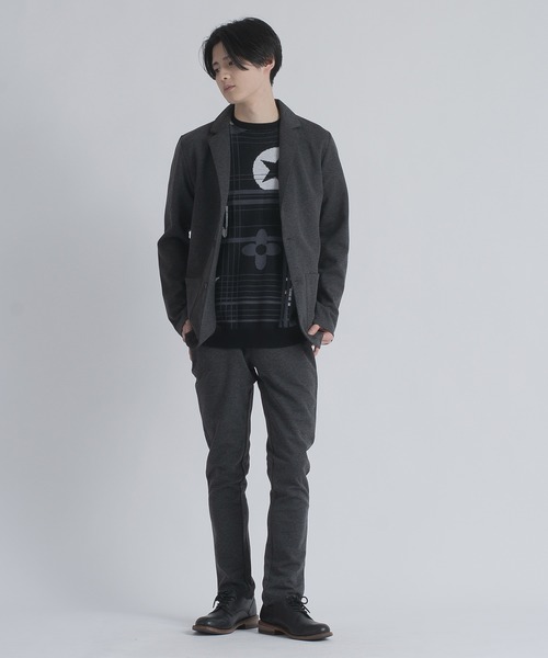 EVOLUTION(エボリューション)の「【EVOLUTION】オンとオフに着こなせるカジュアルジャケット【セットアップ対応】(テーラードジャケット・メンズ・ネイビー/グレー/チャコールグレー/ブラック・X-LARGE/XX-LARGE/LARGE/XXX-LARGE/MEDIUM)」の20枚目の写真