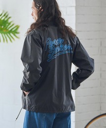 CAMBIO（カンビオ）の「mj10246- プリントコーチジャケット（Peace Seeker）（ナイロンジャケット）」