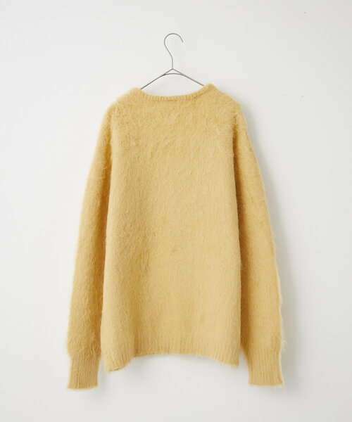 WHIMSIC（ウィムジック）の「【UNISEX】シャギーニットカーディガン（カーディガン/ボレロ・レディース・グレー/ブラウン/グリーン/ピンク/イエロー・FREE）」の22枚目の写真