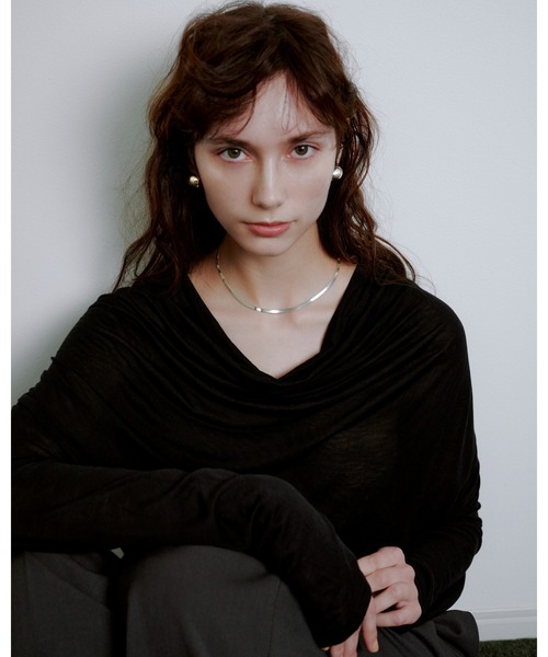 quip queint(クイップクエイント)の「【quip queint】lux necklace/ リュクス ネックレス(ネックレス・レディース・シルバー・FREE)」の7枚目の写真