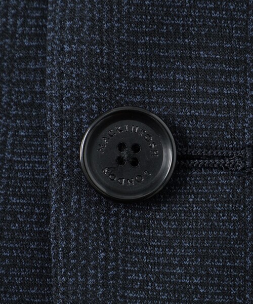 MACKINTOSH LONDON（マッキントッシュ ロンドン）の「【L】【WEB・一部店舗限定】【FLEX JERSEY】メランジグレンチェックセットアップジャケット（テーラードジャケット・メンズ・ネイビー/グレー系その他2・40/38/42）」の11枚目の写真
