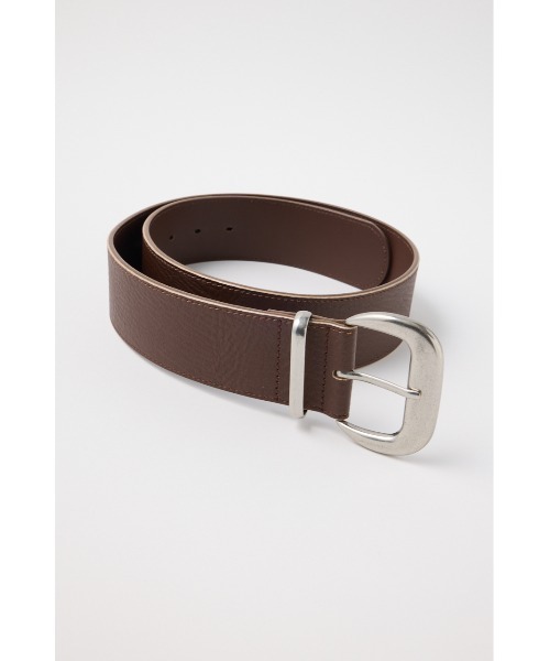 【新品未使用品】MOUSSY SPLIT LEATHER WIDE ベルト セール】SPLIT LEATHER WIDE ベルト（ベルト）｜MOUSSY