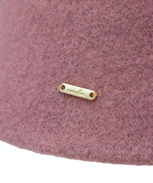 earth music&ecology(アースミュージックアンドエコロジー)の「ウール混チャ-ム付きバケットハット(ハット・レディース・アイボリー/ブラック/ピンク・FREE)」の19枚目の写真