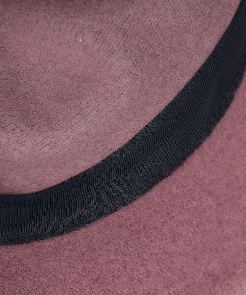 earth music&ecology(アースミュージックアンドエコロジー)の「ウール混チャ-ム付きバケットハット(ハット・レディース・アイボリー/ブラック/ピンク・FREE)」の20枚目の写真