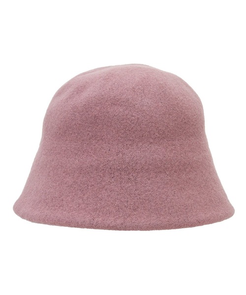 earth music&ecology(アースミュージックアンドエコロジー)の「ウール混チャ-ム付きバケットハット(ハット・レディース・アイボリー/ブラック/ピンク・FREE)」の5枚目の写真