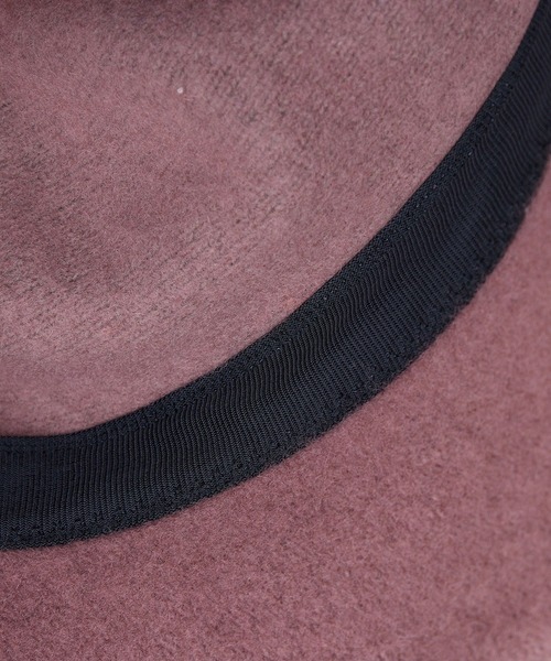 earth music&ecology(アースミュージックアンドエコロジー)の「ウール混チャ-ム付きバケットハット(ハット・レディース・アイボリー/ブラック/ピンク・FREE)」の8枚目の写真