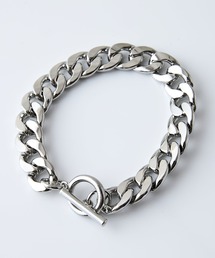 Blue Standard （ブルースタンダード）の「【BLUE STANDARD/ブルースタンダード】【手首に最旬のアクセント】チェーンブレスレット ほどよいボリューム感 ストリート（ブレスレット）」