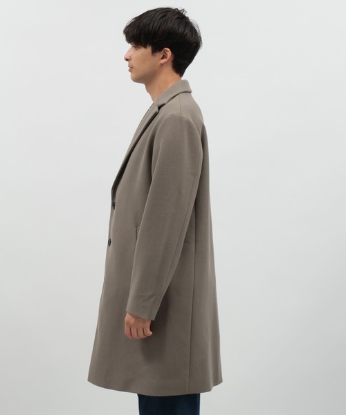 LAKOLE(ラコレ)の「ウーリーテックチェスターコート / 116720(チェスターコート・メンズ・チャコールグレー/ブラック/ブラウン/グリーン・SMALL/MEDIUM/LARGE/X-LARGE)」の11枚目の写真