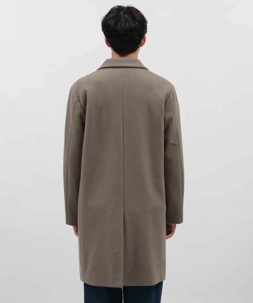 LAKOLE(ラコレ)の「ウーリーテックチェスターコート / 116720(チェスターコート・メンズ・チャコールグレー/ブラック/ブラウン/グリーン・SMALL/MEDIUM/LARGE/X-LARGE)」の12枚目の写真