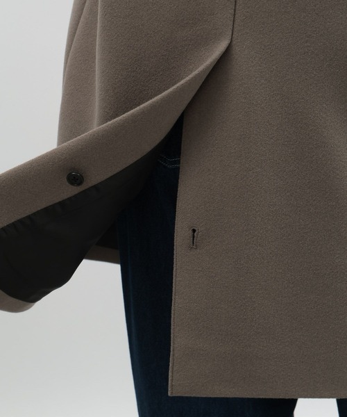 LAKOLE(ラコレ)の「ウーリーテックチェスターコート / 116720(チェスターコート・メンズ・チャコールグレー/ブラック/ブラウン/グリーン・SMALL/MEDIUM/LARGE/X-LARGE)」の18枚目の写真