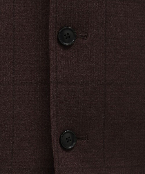 LAKOLE(ラコレ)の「ウーリーテックチェスターコート / 116720(チェスターコート・メンズ・チャコールグレー/ブラック/ブラウン/グリーン・SMALL/MEDIUM/LARGE/X-LARGE)」の22枚目の写真