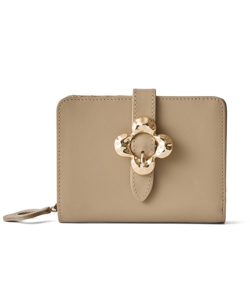 【HASHIBAMI】フラワーバックル 二つ折りウォレット(財布)|HASHIBAMI(ハシバミ) 【HASHIBAMI】フラワーバックル 二つ折りウォレット(財布)|HASHIBAMI(ハシバミ)