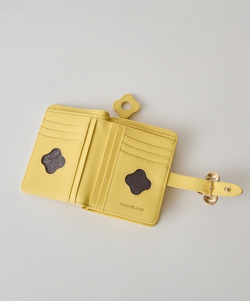 【HASHIBAMI】フラワーバックル 二つ折りウォレット(財布)|HASHIBAMI(ハシバミ) 【HASHIBAMI】フラワーバックル 二つ折りウォレット(財布)|HASHIBAMI(ハシバミ)