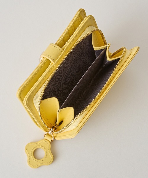 【HASHIBAMI】フラワーバックル 二つ折りウォレット(財布)|HASHIBAMI(ハシバミ) 【HASHIBAMI】フラワーバックル 二つ折りウォレット(財布)|HASHIBAMI(ハシバミ)