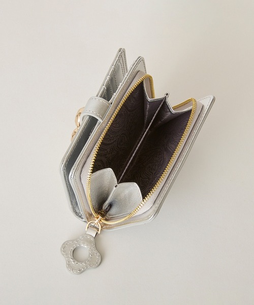 HASHIBAMI】フラワーバックル 二つ折りウォレット（財布）｜HASHIBAMI