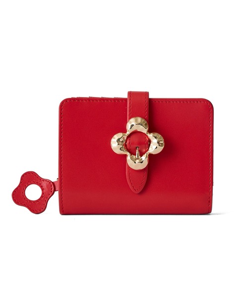 HASHIBAMI】フラワーバックル 二つ折りウォレット（財布