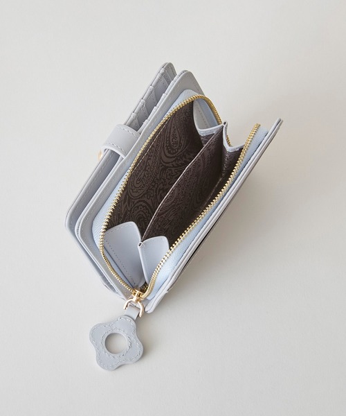 HASHIBAMI】フラワーバックル 二つ折りウォレット（財布）｜HASHIBAMI