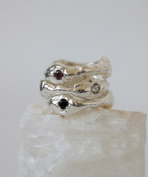 whoseA（フーシー）の「【silver925】Zirconia Ring/ ジルコニア リング（リング・メンズ・ベージュ/グレー/ブラック・10号/12号/16号）」の13枚目の写真