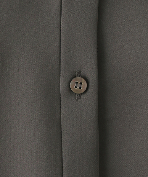 Noble（ノーブル）の「ナチュラルグロスサテンシャツ（シャツ/ブラウス・レディース・チャコールグレー/ホワイト・FREE）」の22枚目の写真