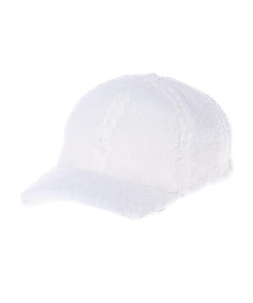 INGNI（イング）の「ボアキャップ（キャップ・レディース・オフホワイト・ONE SIZE）」の2枚目の写真