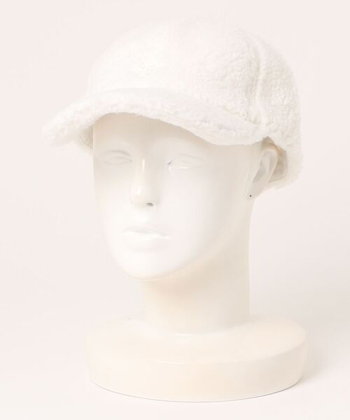 INGNI（イング）の「ボアキャップ（キャップ・レディース・オフホワイト・ONE SIZE）」の3枚目の写真