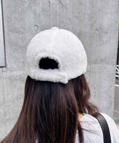 INGNI（イング）の「ボアキャップ（キャップ・レディース・オフホワイト・ONE SIZE）」の16枚目の写真