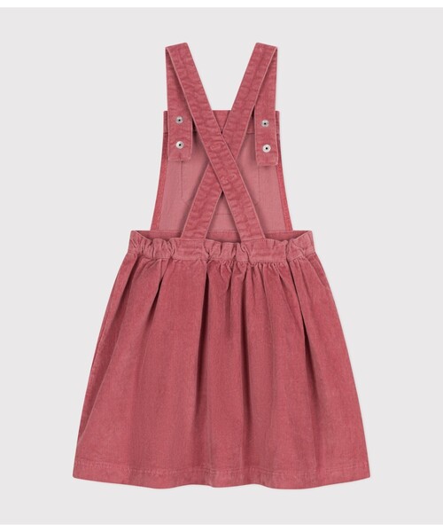 コーデュロイジャンパースカート