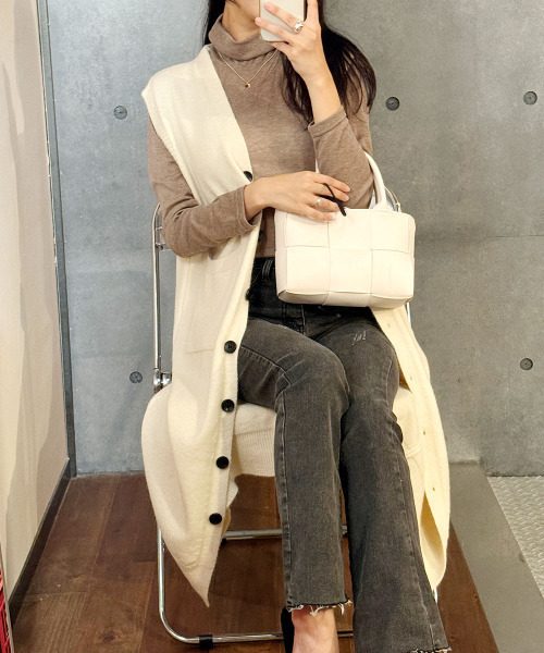美品✨MAXMARA ロングジレベスト　ネイビー　cutito amano 350823179_4.jpg