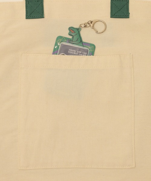 DOUBLE NAME（ダブルネーム）の「【m:rex】withFAN!!トートBAG/ユニセックス（トートバッグ・レディース・ブラック/グリーン/ブルー/ピンク/オレンジ/イエロー/チャコール・FREE）」の8枚目の写真