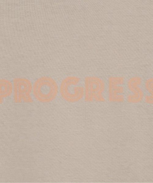 HELIOPOLE(エリオポール)の「PROGRESS RUNNING CLUB:PROGRESS TEE(Tシャツ/カットソー・レディース・アイボリー/ブラック・M)」の11枚目の写真