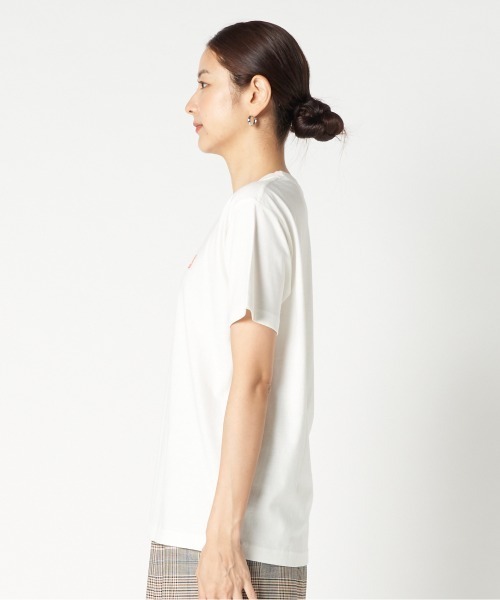 HELIOPOLE(エリオポール)の「PROGRESS RUNNING CLUB:PROGRESS TEE(Tシャツ/カットソー・レディース・アイボリー/ブラック・M)」の8枚目の写真