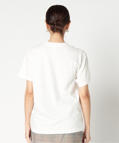 HELIOPOLE(エリオポール)の「PROGRESS RUNNING CLUB:PROGRESS TEE(Tシャツ/カットソー・レディース・アイボリー/ブラック・M)」の7枚目の写真