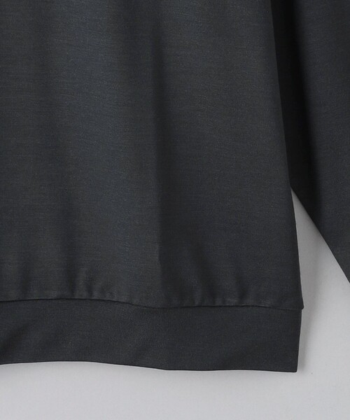 UNITED ARROWS（ユナイテッドアローズ）の「プレーティング 天竺 ハイネック ロングスリーブ（Tシャツ/カットソー・メンズ・オフホワイト/グレー/ベージュ/ブラック・L/M/S/XL）」の15枚目の写真