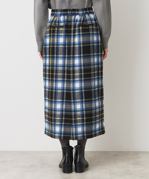 Dessin(デッサン)の「【洗える】起毛チェックタックスカート(XS~L)(スカート・レディース・アイボリー系1/ブルー系1/ピンク系その他・00/01/02/03)」の21枚目の写真