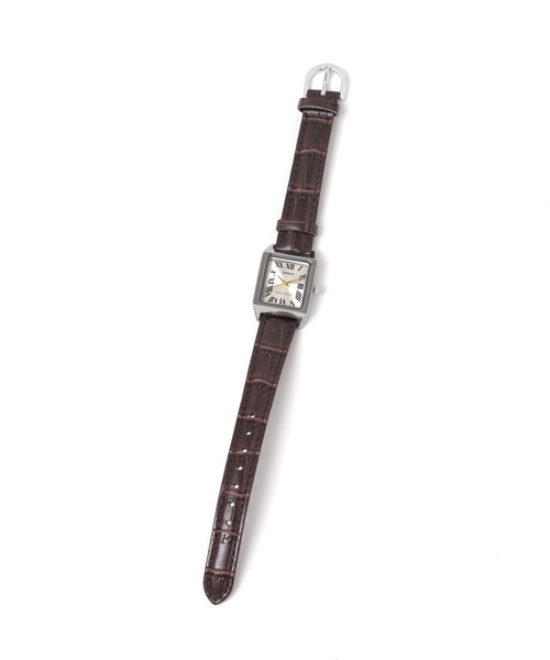 GLOBAL WORK(グローバルワーク)の「CASIOスクエアローマ/131552(アナログ腕時計・レディース・ブラウン・ONE SIZE)」の2枚目の写真