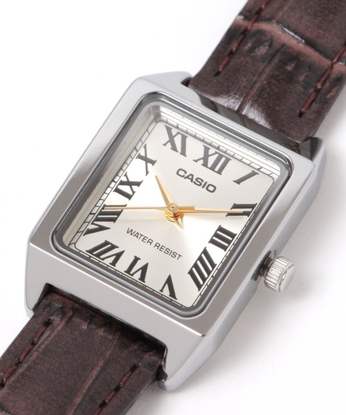 GLOBAL WORK(グローバルワーク)の「CASIOスクエアローマ/131552(アナログ腕時計・レディース・ブラウン・ONE SIZE)」の6枚目の写真