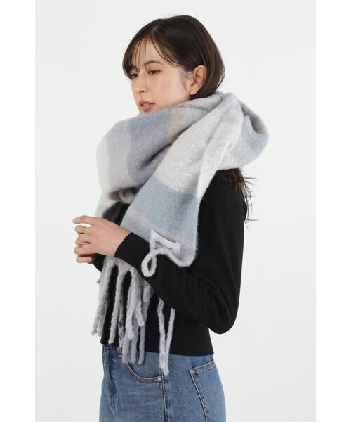 JILL STUART（ジルスチュアート）の「◆チェックストール（ストール/ショール・レディース・ブルー/ピンク・-）」の19枚目の写真