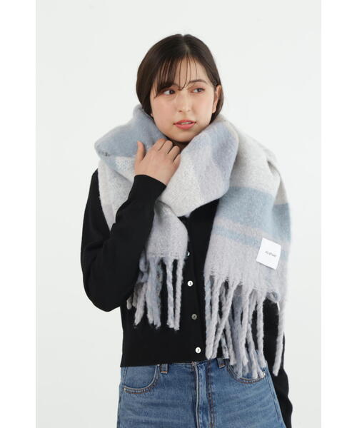 JILL STUART（ジルスチュアート）の「◆チェックストール（ストール/ショール・レディース・ブルー/ピンク・-）」の20枚目の写真