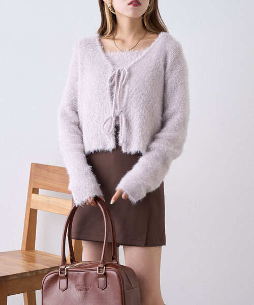 w closet（ダブルクローゼット）の「【SETアイテム】ラメフェザー