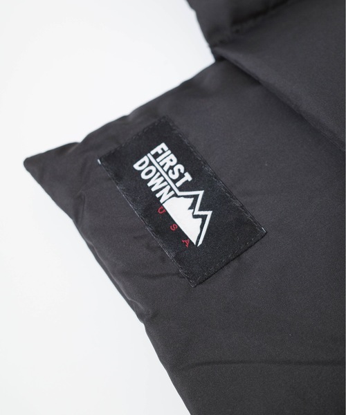 FIRST DOWN(ファーストダウン)の「FIRST DOWN USA / FDUSA FDUSA REVERSIBLE DOWN MUFFLER / F742005(マフラー・レディース・ターコイズブルー/ブラック/ラベンダー/ネイビー・FREE)」の5枚目の写真