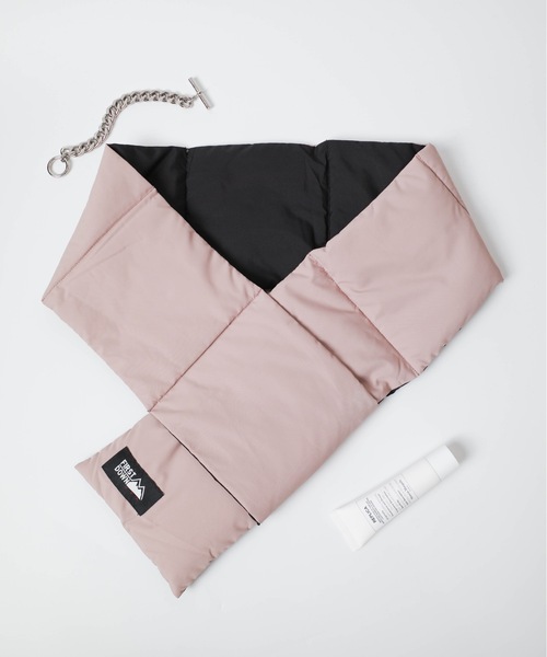 FIRST DOWN(ファーストダウン)の「FIRST DOWN USA / FDUSA FDUSA REVERSIBLE DOWN MUFFLER / F742005(マフラー・レディース・ターコイズブルー/ブラック/ラベンダー/ネイビー・FREE)」の8枚目の写真