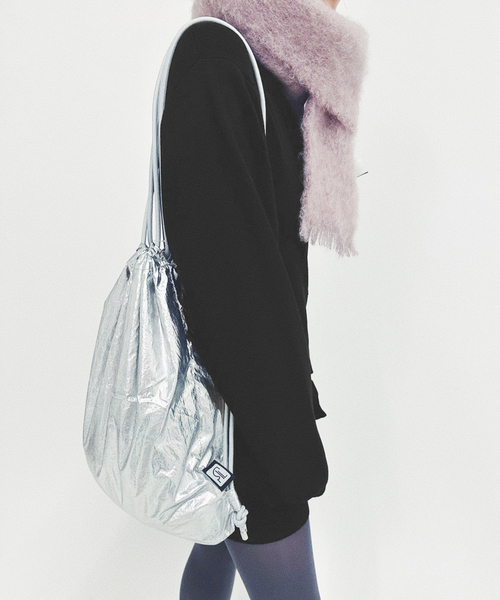 SKIN コラボ　EDIT. FOR LULU レザーナップサック edit for lulu skin コラボ ナップサック ヴィーガンレザー