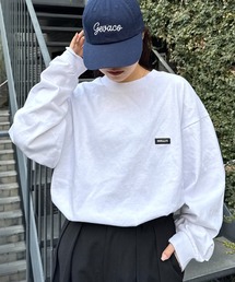 CIAOPANIC TYPY | 【ユニセックス】ヘビーコットンビックシルエットスウェットボックスロゴロンTEE(Tシャツ/カットソー)