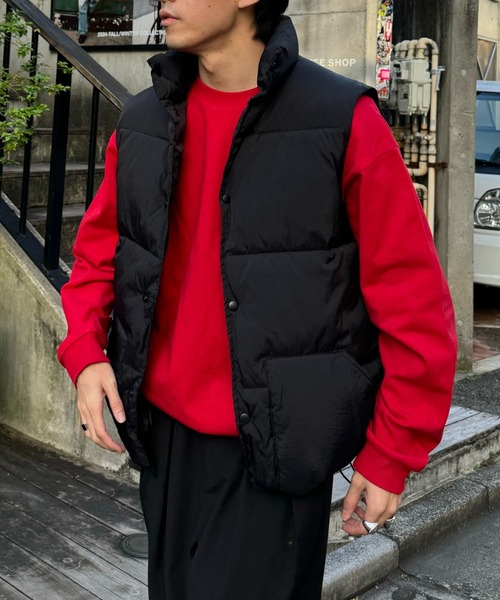 CIAOPANIC TYPY（チャオパニックティピー）の「【ユニセックス】ヘビーコットンビックシルエットスウェットボックスロゴロンTEE（Tシャツ/カットソー・メンズ・レッド/ホワイト/ライトグレー/ブラック・MEDIUM/LARGE）」の9枚目の写真