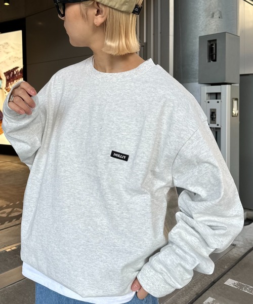 CIAOPANIC TYPY（チャオパニックティピー）の「【ユニセックス】ヘビーコットンビックシルエットスウェットボックスロゴロンTEE（Tシャツ/カットソー・メンズ・レッド/ホワイト/ライトグレー/ブラック・MEDIUM/LARGE）」の5枚目の写真