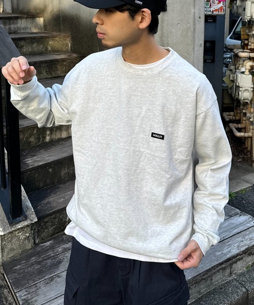 CIAOPANIC TYPY（チャオパニックティピー）の「【ユニセックス】ヘビーコットンビックシルエットスウェットボックスロゴロンTEE（Tシャツ/カットソー・メンズ・レッド/ホワイト/ライトグレー/ブラック・MEDIUM/LARGE）」の18枚目の写真