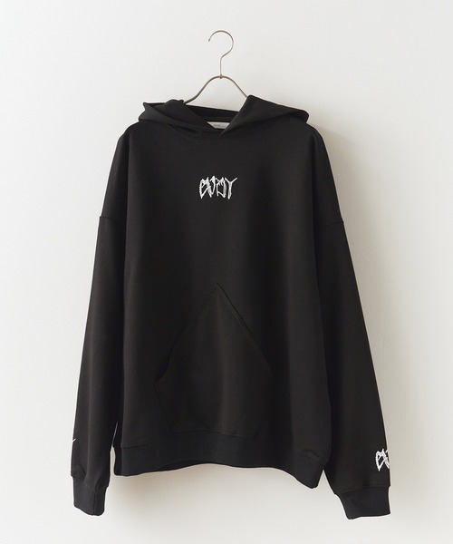Zipper Design Pull Over Hoodie / ジッパーデザインプルオーバー